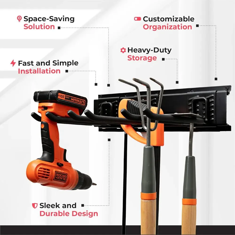 Garage Tool Organizer Wall Mount, 48